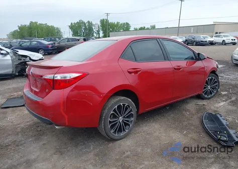 2016 Toyota Corolla S Plus from USA, damaged, VIN 2T1BURHE4GC729605